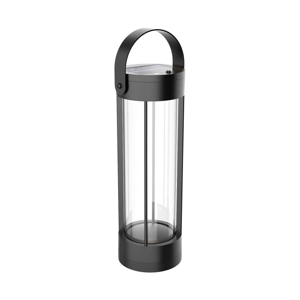 Suara 14-in Black LED Exterior Portable Lamp