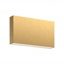 Kuzco Lighting AT67010-BG - Mica 10-in Brushed Gold LED Wall Sconce