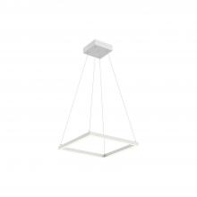 Kuzco Lighting PD88118-WH - Piazza 18-in White LED Pendant