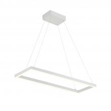Kuzco Lighting PD88530-WH - Piazza 30-in White LED Pendant