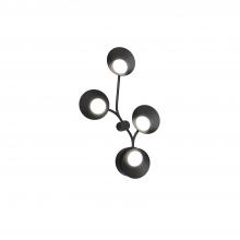 Kuzco Lighting WS90120-BK - Rotaire Black LED Wall Sconce