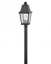 Hinkley Lighting 10011BK - Large Post Top or Pier Mount Lantern