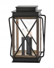 Hinkley Lighting 11197BK - Medium Pier Mount Lantern