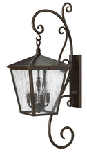 Hinkley Lighting 1436RB - Extra Large Wall Mount Lantern with Scroll