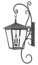 Hinkley Lighting 1439DZ - Double Extra Large Wall Mount Lantern with Scroll