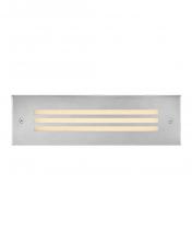 Hinkley Lighting 15335SS - Dash LED Louvered Brick Light Large