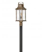 Hinkley Lighting 2391BU - Large Post Top or Pier Mount Lantern