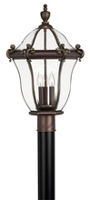 Hinkley Lighting 2441CB - Large Post Top or Pier Mount Lantern