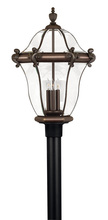 Hinkley Lighting 2447CB - Large Post Top or Pier Mount Lantern