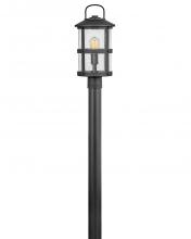 Hinkley Lighting 2687BK-LV - Medium Post Top or Pier Mount Lantern 12v