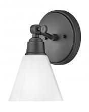 Hinkley Lighting 51180BK - Medium Adjustable Single Light Vanity