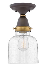 Hinkley Lighting 67013OZ - Extra Small Cylinder Glass Flush Mount