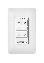 Hinkley Lighting 980001FWH - Wall Control 4 Speed DC