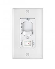 Hinkley Lighting 980009FWH - Wall Control 3 Speed, On/Off Switch