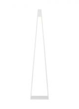 VC Modern TECH Lighting SLOFL10927WH - The Apex Outdoor 1-Light Wet Rated X-Large Integrated Dimmable LED Floor Lamp in White