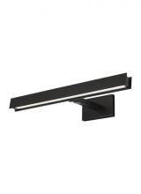 VC Modern TECH Lighting SLPC11830B - The Bau 18-inch Damp Rated 1-Light Integrated Dimmable LED Picture Light in Nightshade Black