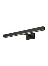 VC Modern TECH Lighting SLPC11930B - The Bau 24-inch Damp Rated 1-Light Integrated Dimmable LED Picture Light in Nightshade Black