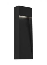 VC Modern TECH Lighting 700OWINGA93015B120 - Modern Inga Dimmable LED 15 Outdoor Wall Sconce Light in a Black Finish