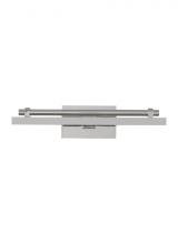 VC Modern TECH Lighting SLPC11430N - The Kal 12-inch Damp Rated 1-Light Integrated Dimmable LED Picture Light in Polished Nickel