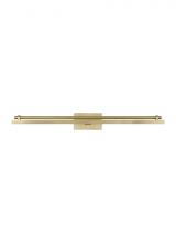 VC Modern TECH Lighting SLPC11630NB - The Kal 24-inch Damp Rated 1-Light Integrated Dimmable LED Picture Light in Natural Brass