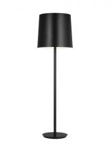 VC Modern TECH Lighting 700OPRTLUC92762B - Modern Lucia Outdoor LED Large Floor Lamp in a Black Finish