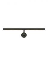 VC Modern TECH Lighting 700PLUF12Z-LED927 - Modern Plural Faceted Dimmable LED 12 Picture Light in a Dark Bronze Finish