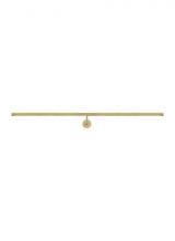VC Modern TECH Lighting 700PLUF30NB-LED927 - Modern Plural Faceted Dimmable LED 30 Picture Light in a Natural Brass/Gold Colored Finish