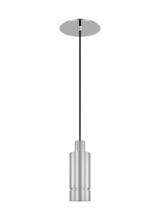 VC Modern TECH Lighting 700TDSOT9PSS-LED927 - The Sottile Small 1-Light Damp Rated Integrated Dimmable LED Ceiling Pendant in Polished Stainless S