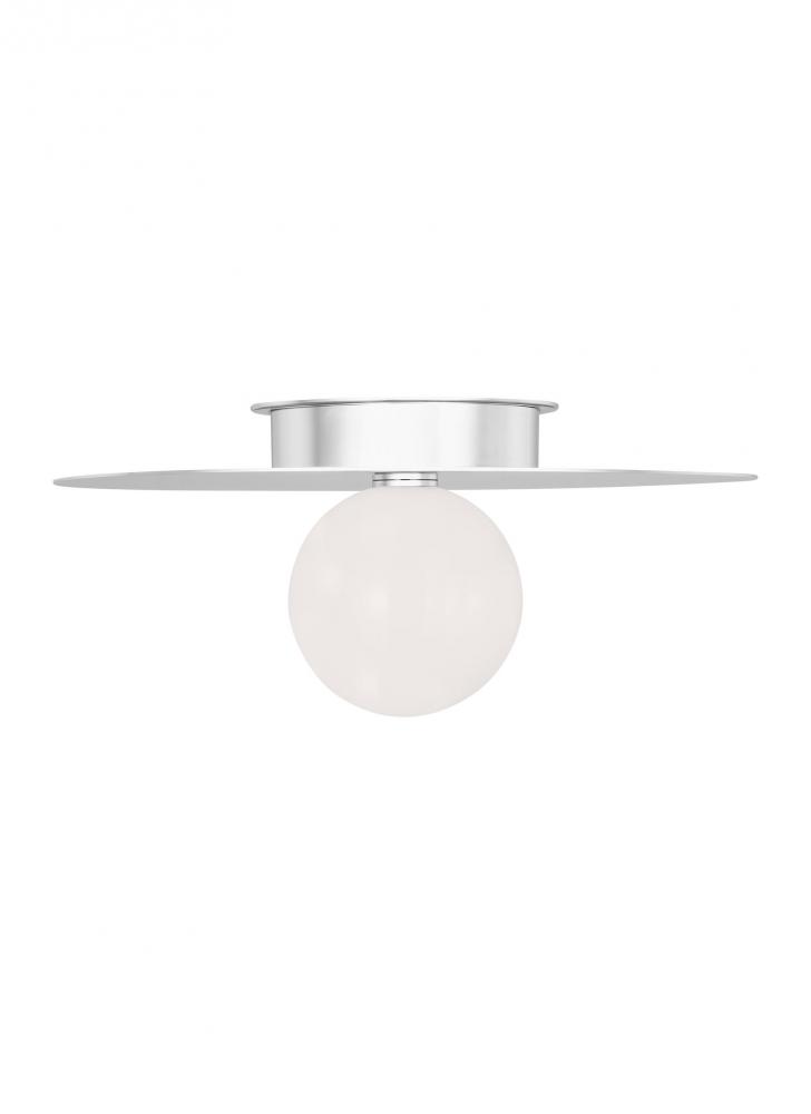 Nodes Contemporary 1-Light Indoor Dimmable Large Flush Mount Ceiling Light