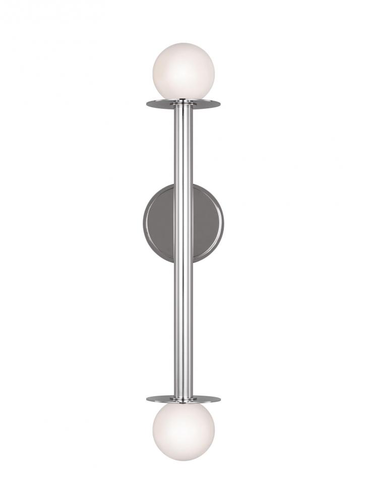 Nodes Contemporary 2-Light Indoor Dimmable
