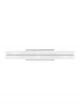 Studio Co. VC 4654303-05 - Dex contemporary 3-light indoor dimmable large bath vanity wall sconce in chrome finish with satin e