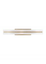 Studio Co. VC 4654303-848 - Dex contemporary 3-light indoor dimmable large bath vanity wall sconce in satin brass gold finish wi
