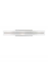 Studio Co. VC 4654303-962 - Dex contemporary 3-light indoor dimmable large bath vanity wall sconce in brushed nickel silver fini