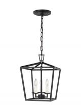 Studio Co. VC 5192603-112 - Dianna transitional 3-light indoor dimmable ceiling pendant hanging chandelier light in midnight bla