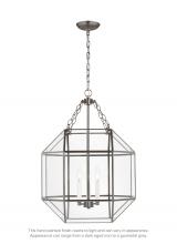 Studio Collection VC 5279403-965 - Morrison modern 3-light indoor dimmable medium ceiling pendant hanging chandelier light in antique b