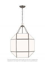 Studio Co. VC 5279453-965 - Morrison modern 3-light indoor dimmable ceiling pendant hanging chandelier light in antique brushed