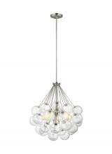 Studio Co. VC 6514303-962 - Bronzeville mid-century modern 3-light indoor dimmable ceiling pendant hanging chandelier pendant li