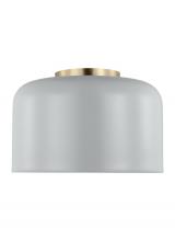 Studio Co. VC 7505401-118 - Malone transitional 1-light indoor dimmable small ceiling flush mount in matte grey finish with matt