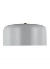 Studio Co. VC 7705401-118 - Malone transitional 1-light indoor dimmable large ceiling flush mount in matte grey finish with matt