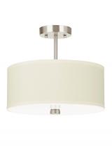 Studio Collection VC 77262EN3-962 - Dayna Shade Pendants contemporary 2-light LED indoor dimmable flush or semi-flush convertible ceilin