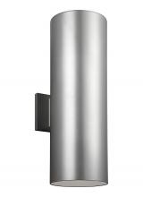 Studio Collection VC 8413997S-753 - Outdoor Cylinders transitional 2-light integrated LED outdoor exterior large integrated LED wall lan
