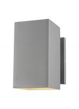 Studio Co. VC 8731701-753 - Pohl modern 1-light outdoor exterior Dark Sky compliant medium wall lantern in painted brushed nicke