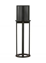 Studio Collection VC 8745893S-71 - Union modern LED outdoor exterior open cage large wall lantern in antique bronze finish