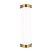 Studio Co. VC AW1142BBS - Ifran transitional dimmable indoor medium 2-light vanity fixture in a burnished brass finish with et
