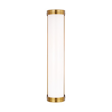 Studio Co. VC AW1152BBS - Ifran transitional dimmable indoor large 2-light vanity fixture in a burnished brass finish with etc