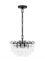 Studio Co. VC CC1254AI - Arden Glam 4-Light Indoor Dimmable Small Chandelier