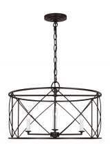 Studio Co. VC CC1634AI - Beatrix Transitional 4-Light Indoor Dimmable Large Lantern Pendant