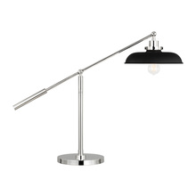 Studio Collection VC CT1111MBKPN1 - Wide Desk Lamp