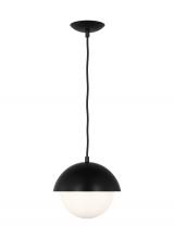 Studio Co. VC DJP1021MBK - Hyde Modern 1-Light Indoor Dimmable Small Pendant Ceiling Hanging Chandelier Light