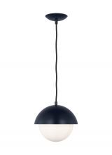 Studio Co. VC DJP1021NVY - Hyde Modern 1-Light Indoor Dimmable Small Pendant Ceiling Hanging Chandelier Light